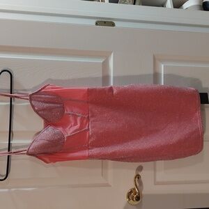 NWT sparkle pink mini dress